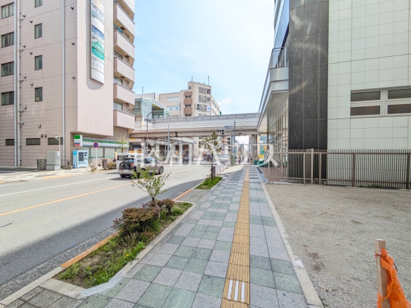 接道状況および現場風景　【立川市柴崎町３丁目】