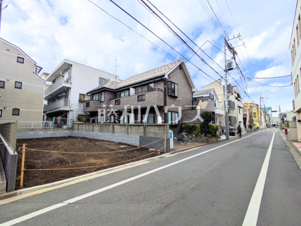 接道状況および現場風景　【武蔵野市西久保３丁目】