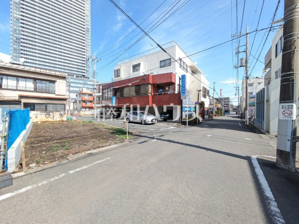 接道状況および現場風景　【八王子市子安町４丁目】