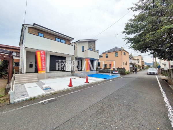 接道状況および現場風景　【八王子市東浅川町】