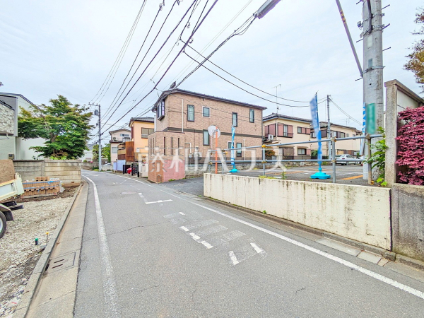 接道状況および現場風景　【国分寺市東元町４丁目】