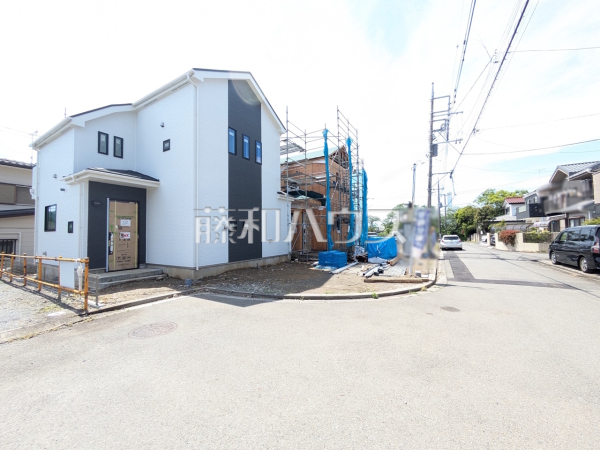 接道状況および現場風景　【八王子市大和田町１丁目】