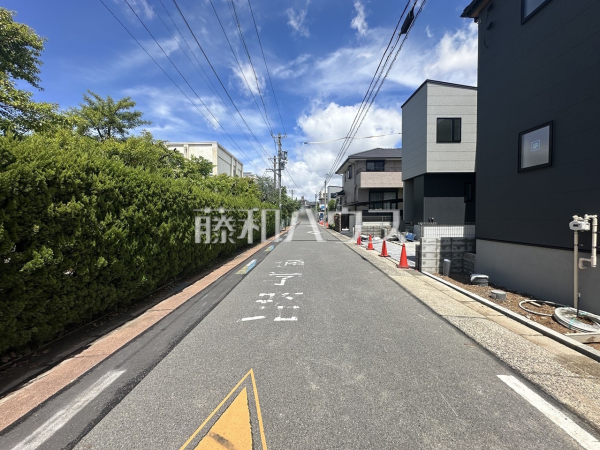 接道状況および現場風景　【名古屋市守山区小幡１丁目】