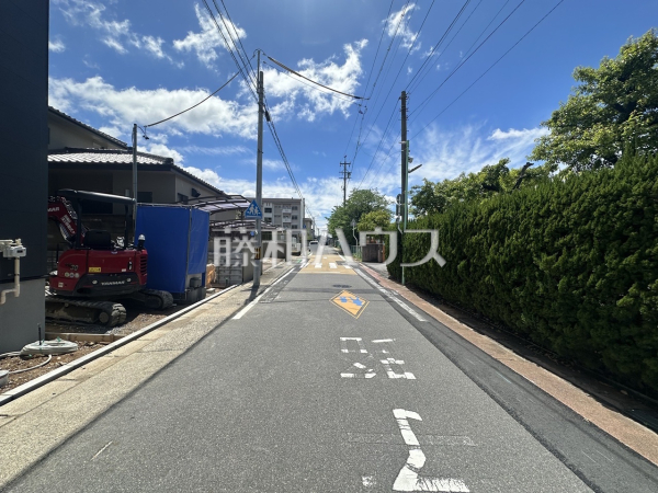 接道状況および現場風景　【名古屋市守山区小幡１丁目】