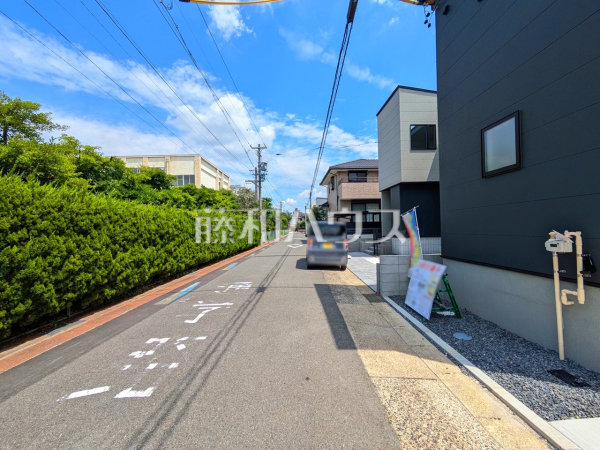 接道状況および現場風景　【名古屋市守山区小幡１丁目】