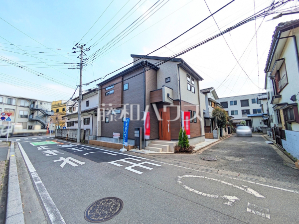 接道状況および現場風景　【志木市上宗岡３丁目】