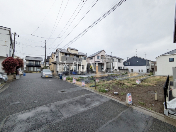 接道状況および現場風景　【世田谷区祖師谷６丁目】