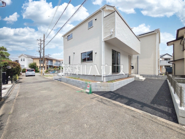 接道状況および現場風景　【八王子市長房町】