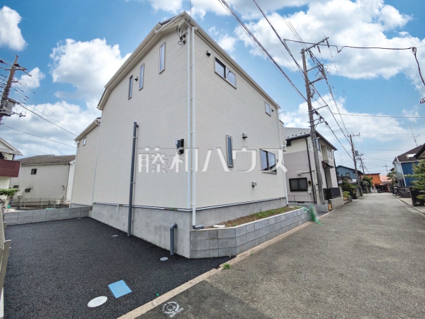接道状況および現場風景　【八王子市長房町】