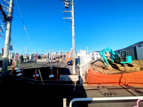 接道状況および現場風景　【府中市南町２丁目】