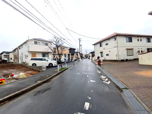 接道状況および現場風景　【府中市南町２丁目】