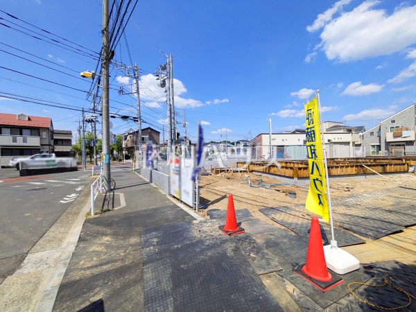 接道状況および現場風景　【府中市南町２丁目】