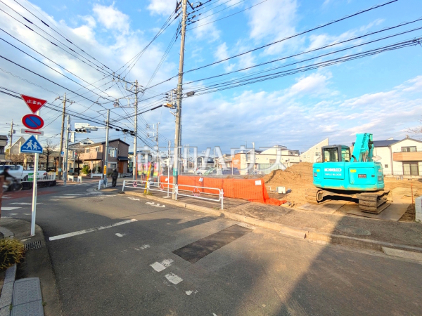 接道状況および現場風景　【府中市南町２丁目】