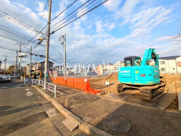 接道状況および現場風景　【府中市南町２丁目】