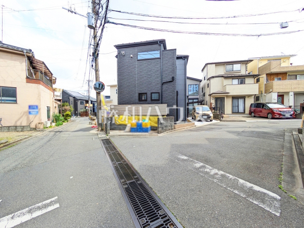 接道状況および現場風景　【和光市下新倉４丁目】