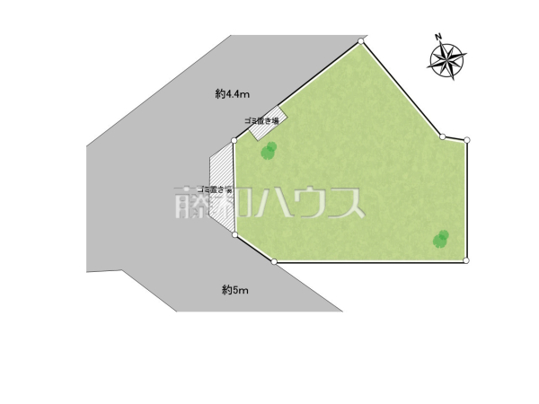 全体区画図　【和光市下新倉４丁目】