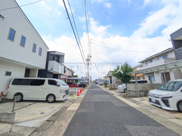 接道状況および現場風景　【名古屋市守山区太田井】
