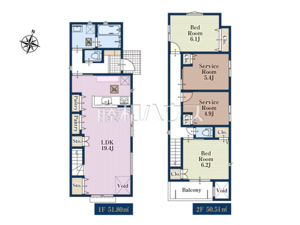 間取図　【名古屋市守山区太田井】