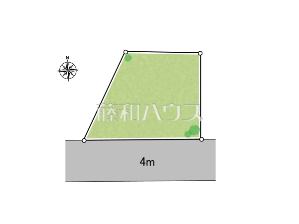 全体区画図　【杉並区松ノ木２丁目】