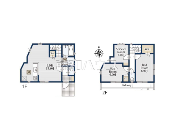 間取図　【杉並区松ノ木２丁目】
