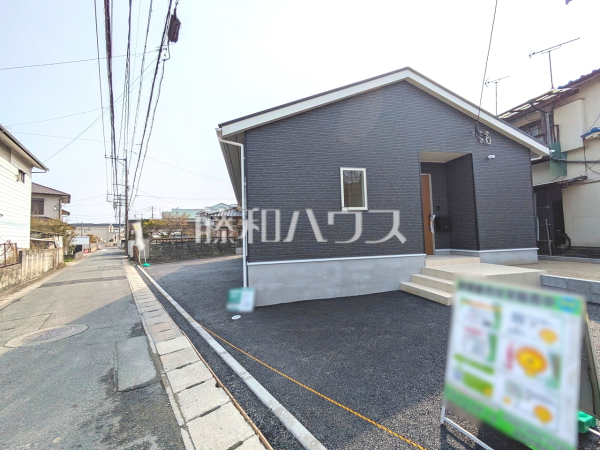接道状況および現場風景　【福岡市南区野多目６丁目】