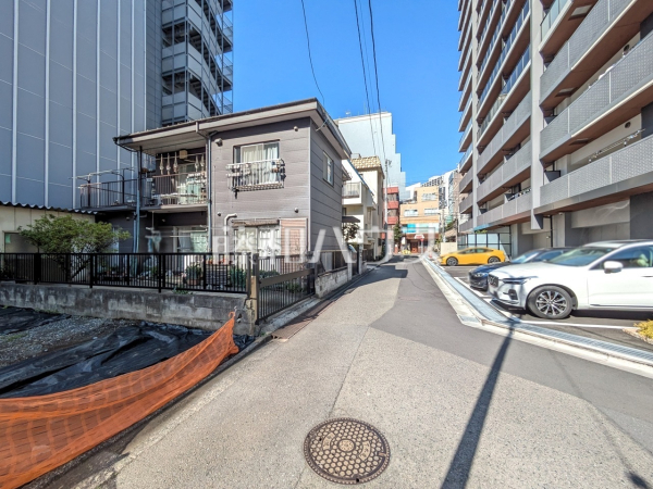 接道状況および現場風景　【立川市錦町１丁目】