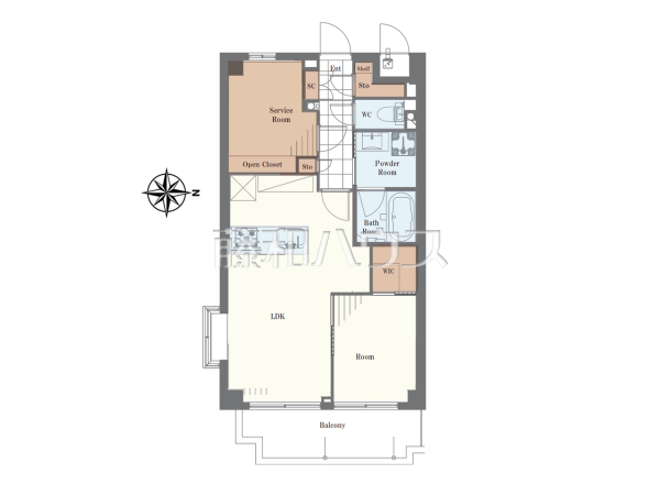 間取図　【富士見台プラザ】