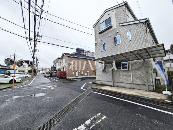 接道状況および現場風景　【日野市万願寺２丁目】