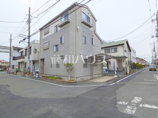 接道状況および現場風景　【日野市万願寺２丁目】