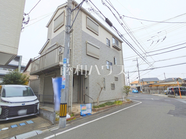 接道状況および現場風景　【日野市万願寺２丁目】