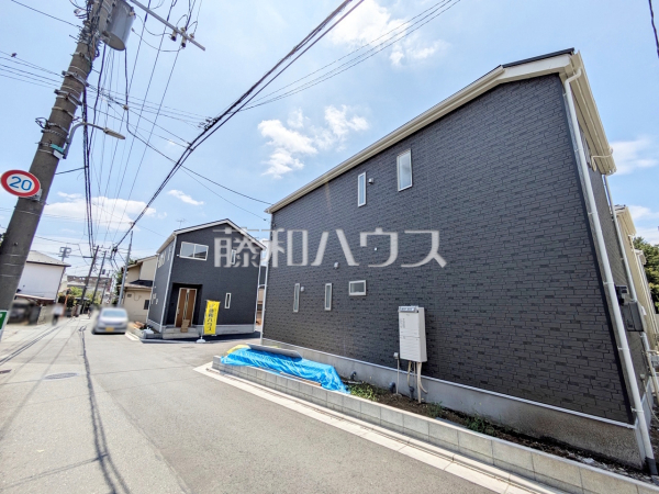 接道状況および現場風景　【調布市富士見町３丁目】