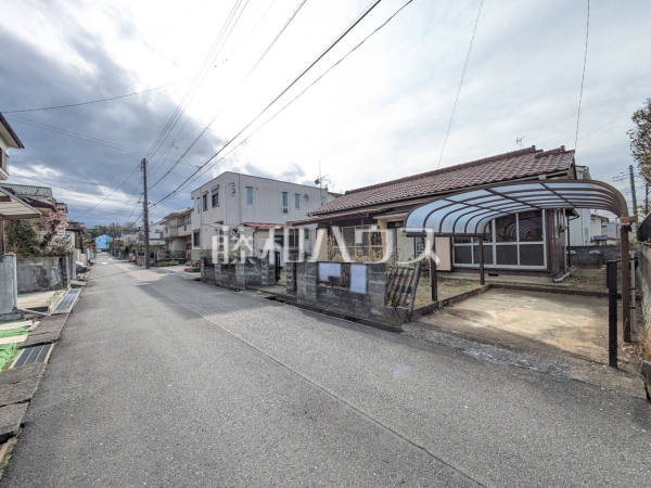 接道状況および現場風景　【八王子市館町】