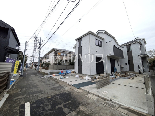 接道状況および現場風景　【調布市深大寺北町６丁目】