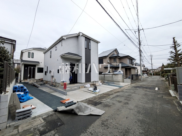 接道状況および現場風景　【調布市深大寺北町６丁目】