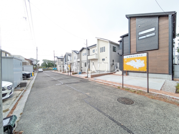 接道状況および現場風景　【小平市大沼町６丁目】