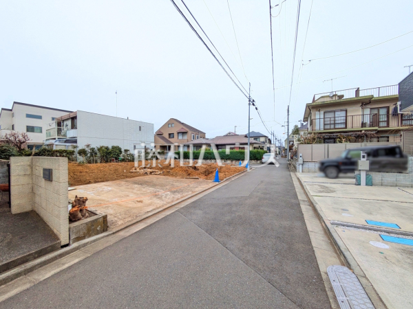 接道状況および現場風景　【小平市花小金井５丁目】
