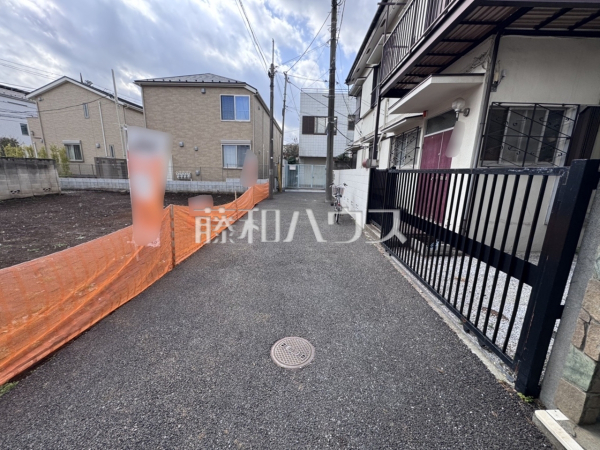 接道状況および現場風景　【杉並区阿佐谷南１丁目】
