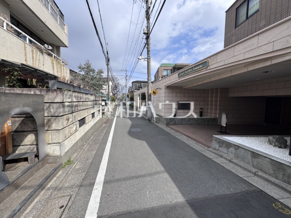 接道状況および現場風景　【杉並区阿佐谷南１丁目】