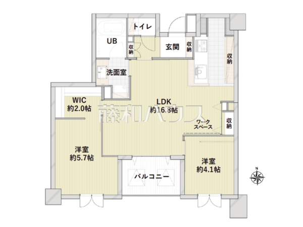 間取図 【グランシティユーロパレス練馬】 間取図 【グランシティユーロパレス練馬】