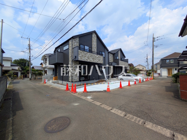 接道状況および現場風景　【日野市大坂上２丁目】