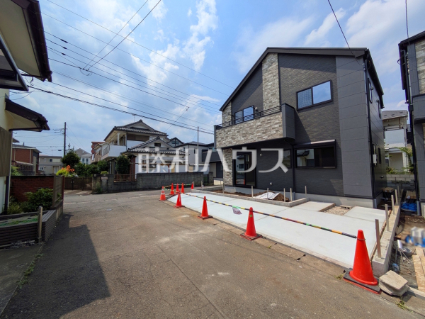 接道状況および現場風景　【日野市大坂上２丁目】
