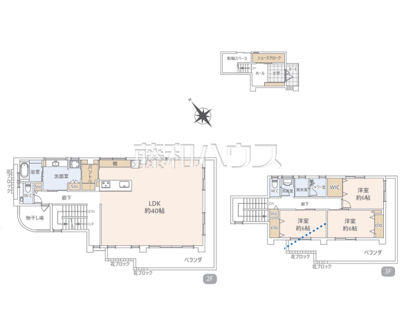 間取図　【那覇市古島２丁目】