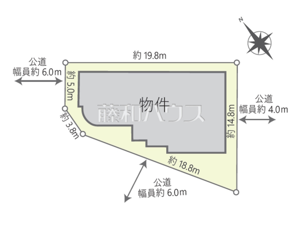 区画図　【那覇市古島２丁目】