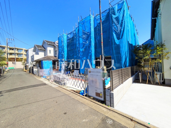 接道状況および現場風景　【杉並区浜田山１丁目】