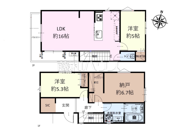 間取図　【杉並区浜田山１丁目】