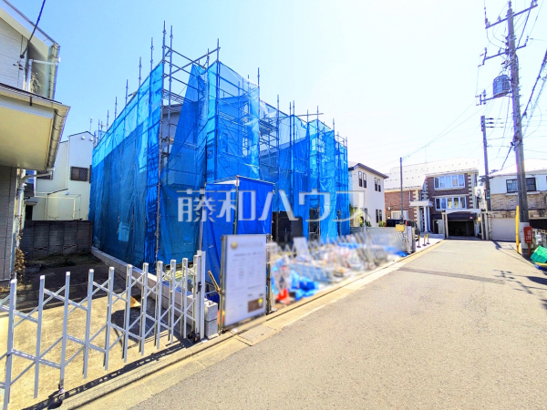 接道状況および現場風景　【杉並区浜田山１丁目】