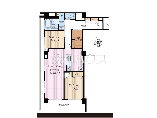間取図　【豊玉マンション】