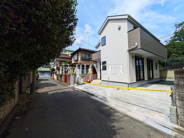 接道状況および現場風景　【小平市仲町】