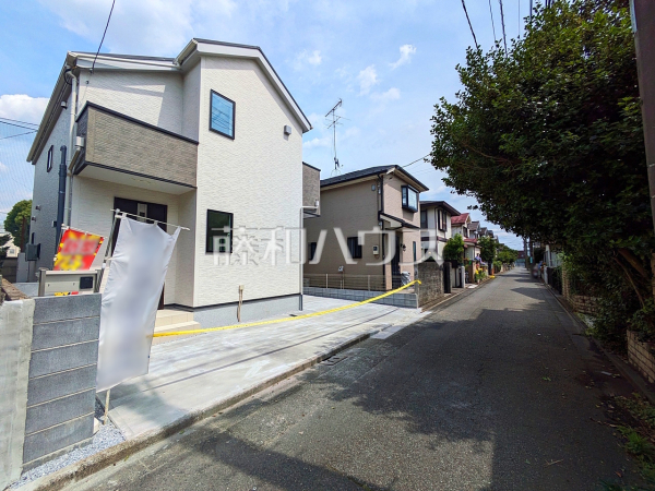 接道状況および現場風景　【小平市仲町】