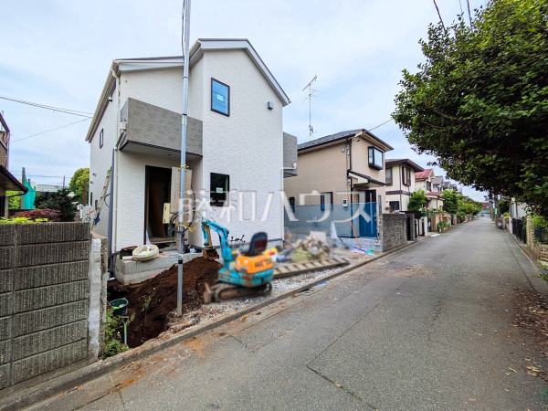 接道状況および現場風景　【小平市仲町】
